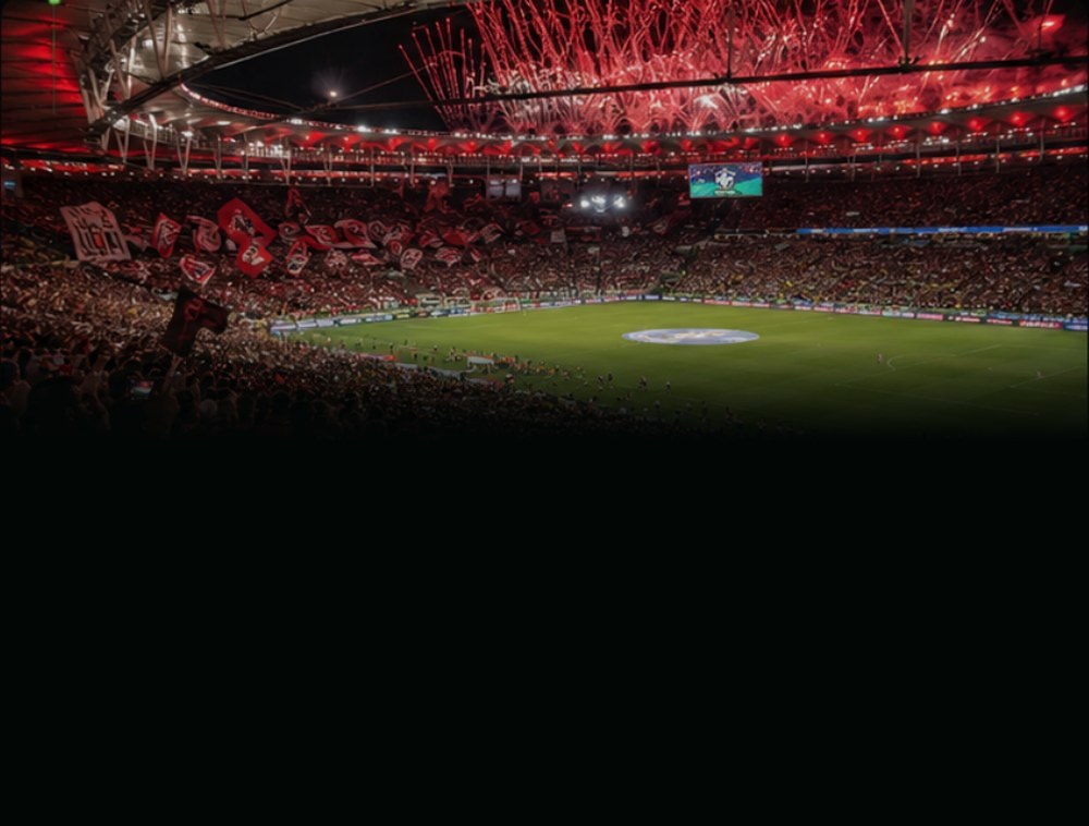 Estádio Maracanã lotado em partida do Flamengo